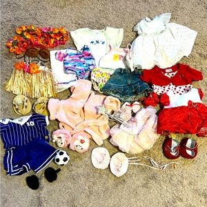 Build-A-Bear Lot of Outfits, 32 pieces
